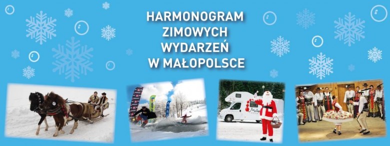 Harmonogram zimowych wydarzeń w Małopolsce