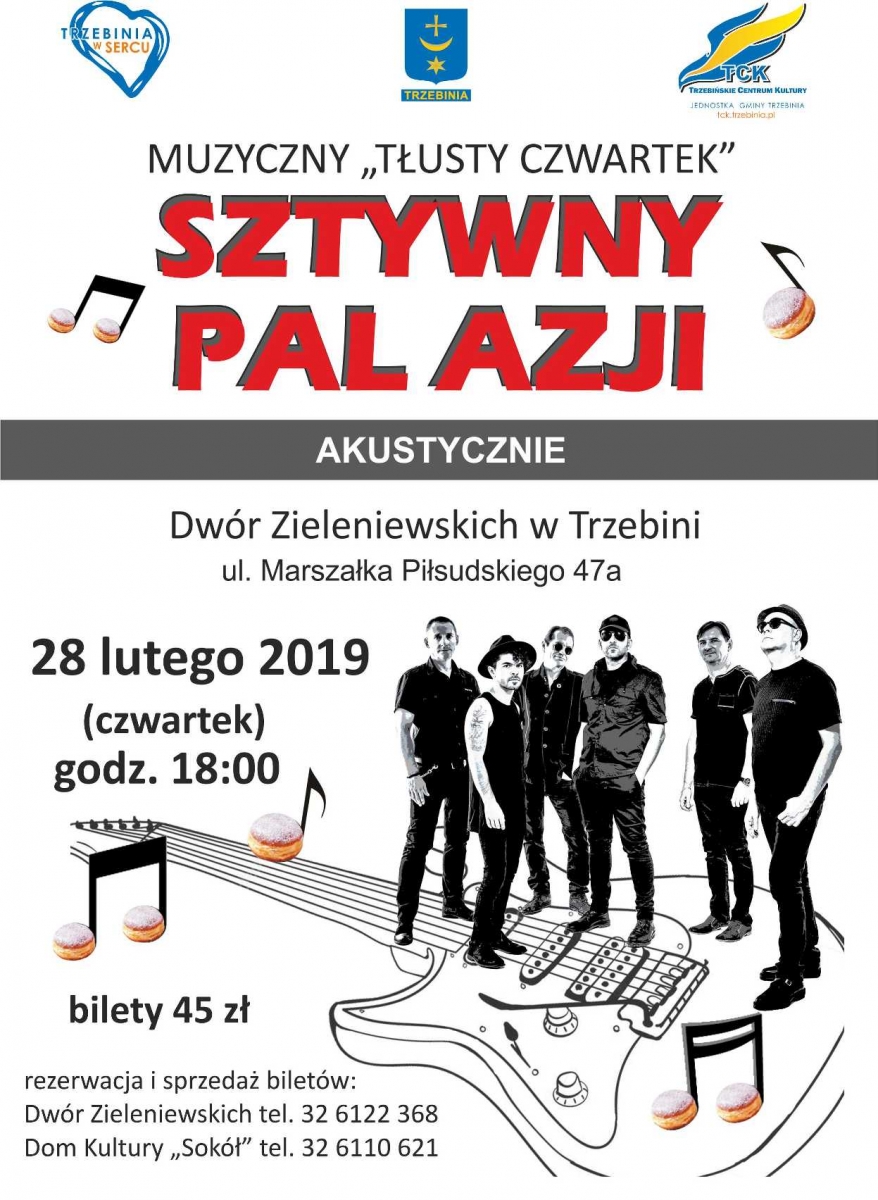 Koncert zespołu Sztywny Pal Azji 