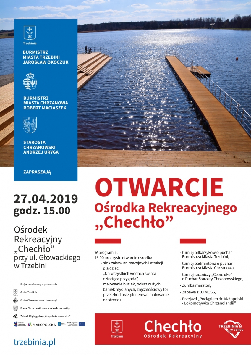 Otwarcie Ośrodka Rekreacyjnego "Chechło"
