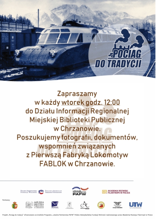 Pociąg do tradycji - w każdy wtorek 