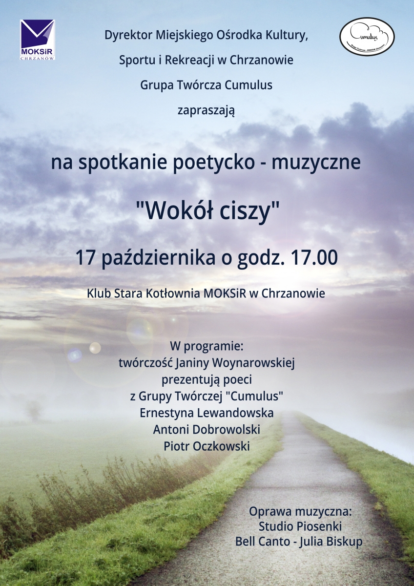 Spotkanie poetycko-muzyczne: "Wokół ciszy"