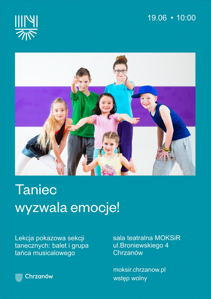 Plakat ze zdjęciem uśmiechniętych dzieci 