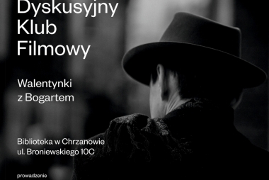 Na plakacie mężczyzna w kapeluszu 