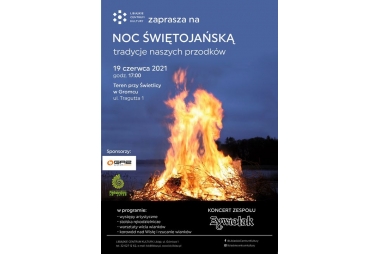 Plakat ze zdjęciem ogniska 