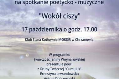 Spotkanie poetycko-muzyczne: "Wokół ciszy"