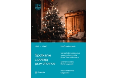 Spotkanie z poezją przy choince