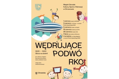 Plakat z rysunkami dzieci 