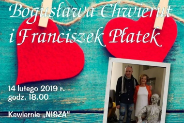Wieczór walentynkowy "Ja i Ty" - Bogusława Chwierut i Franciszek Płatek 