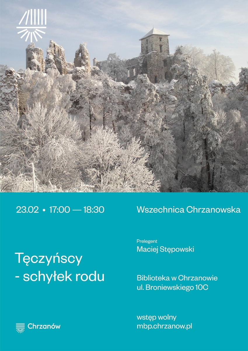 Zamek w zimowej odsłonie 