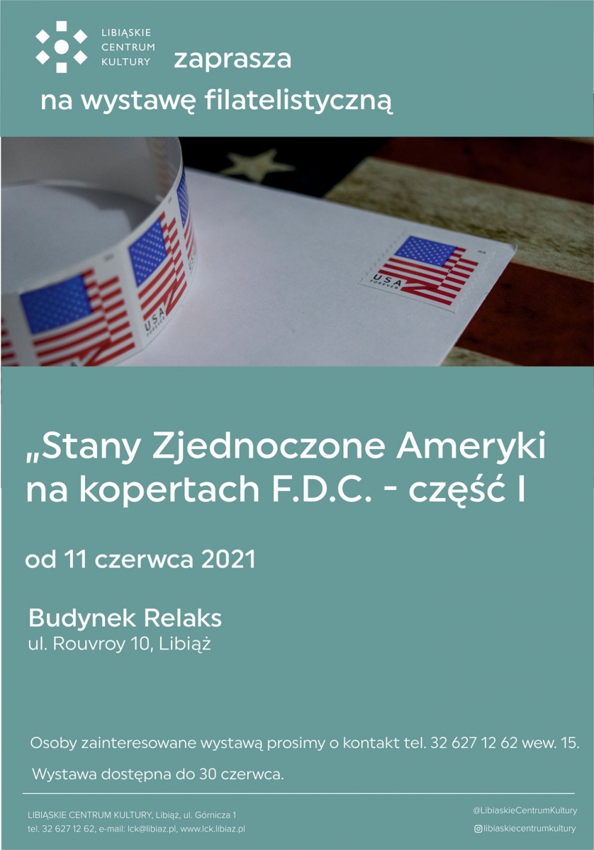 Koperta ze znaczkiem USA 