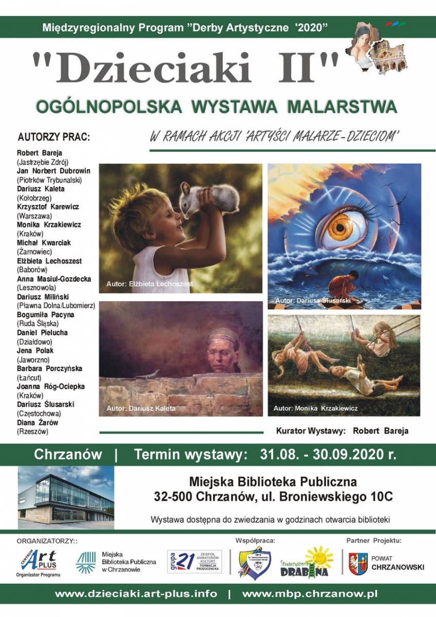 Wystawa malarstwa "Dzieciaki II"