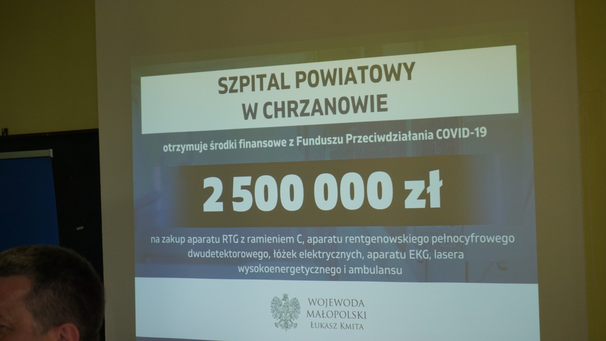 2,5 mln zł dla szpitala - baner reklamowy