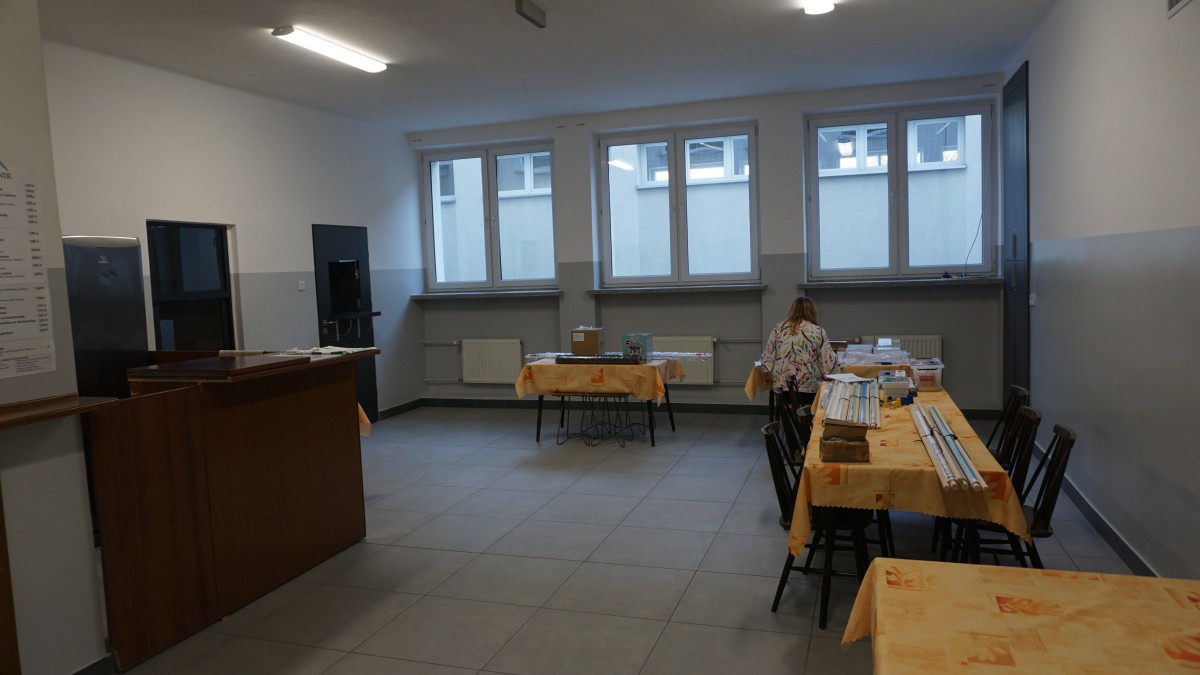 Zdjęcie wyremontowanej stołówki