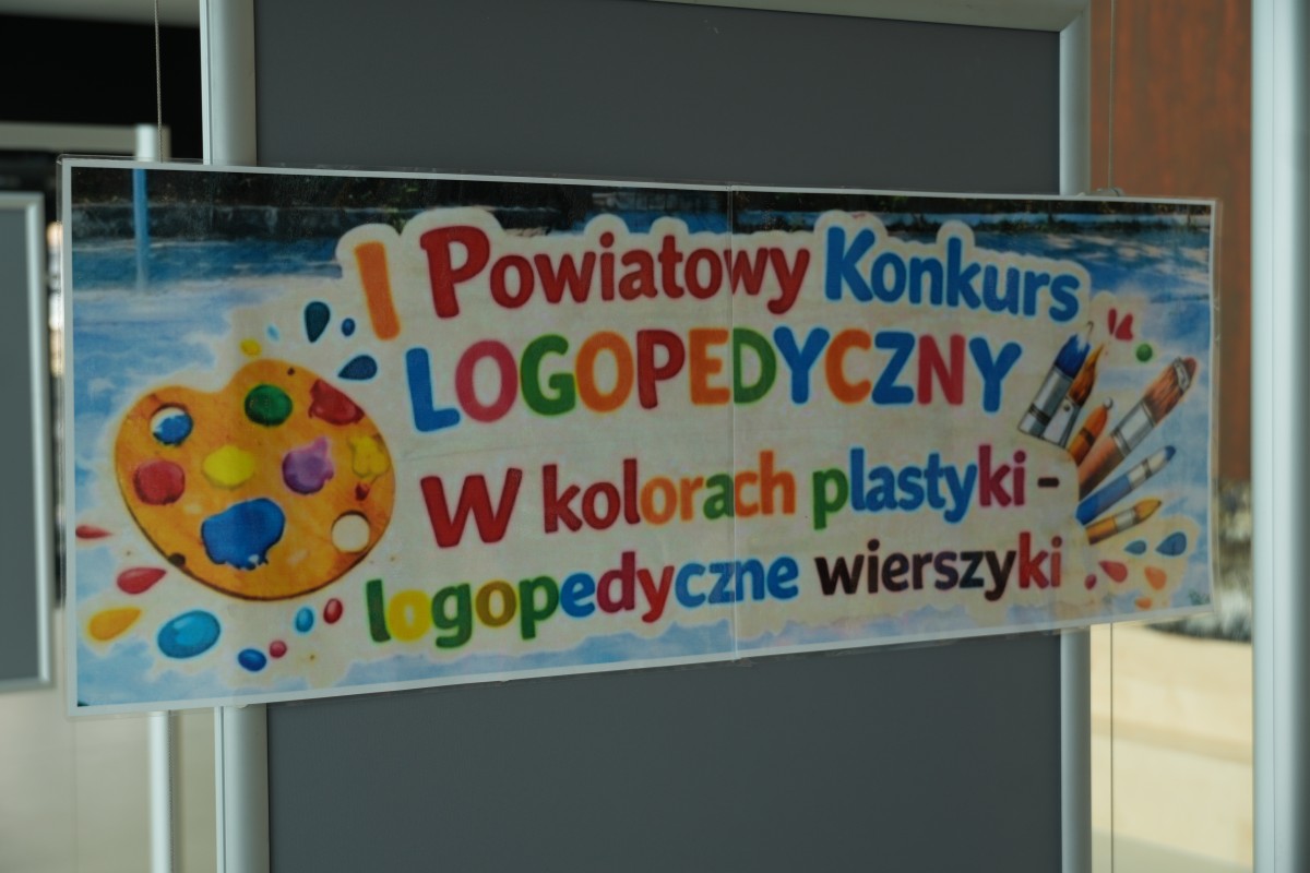 Zdjęcie baneru z nazwą konkursu.