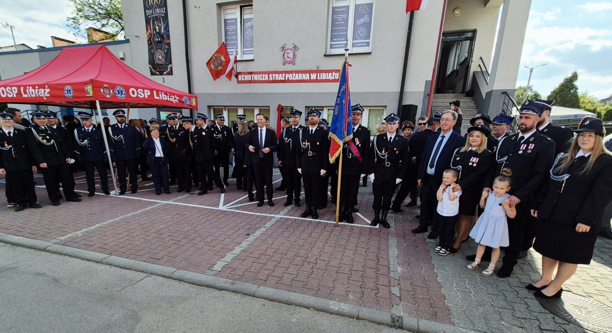 Podczas jubileuszu OSP Libiąż
