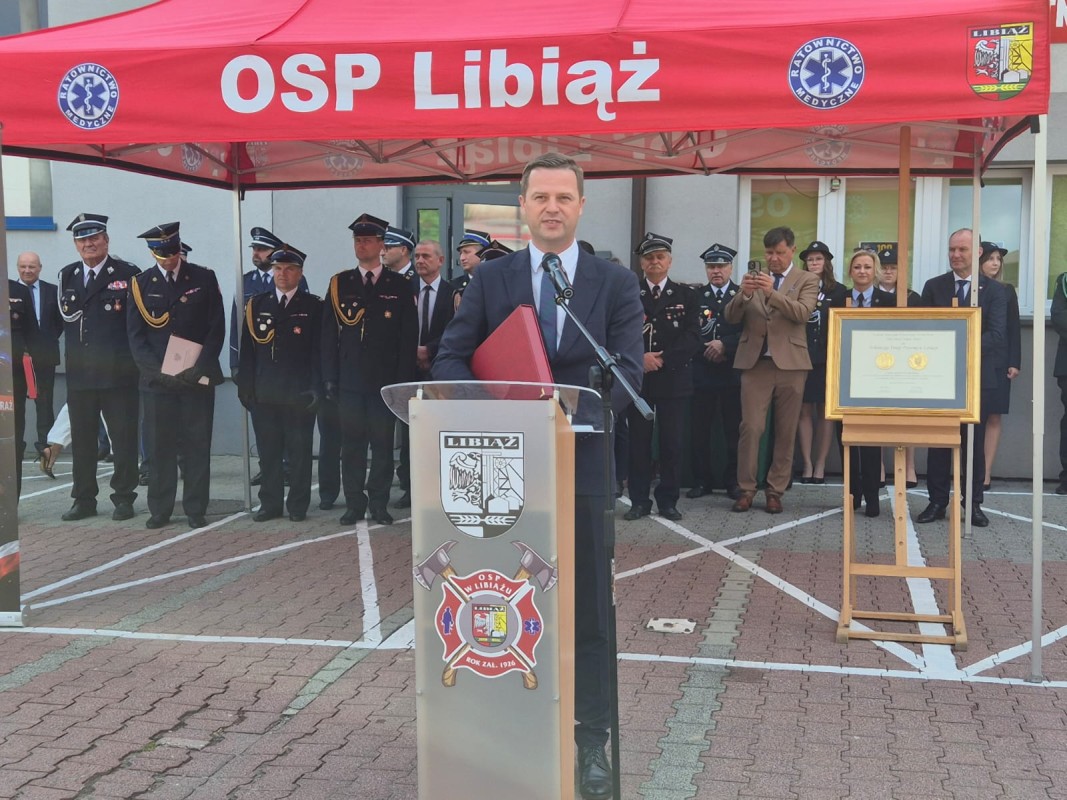 Podczas jubileuszu OSP Libiąż