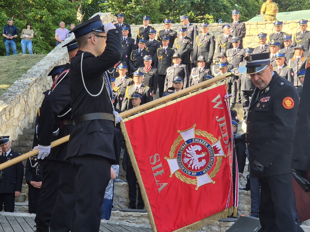 Podczas Powiatowego Dnia Strażaka w Wygiełzowie
