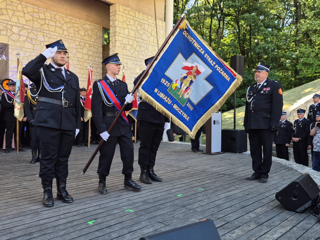 Podczas Powiatowego Dnia Strażaka w Wygiełzowie