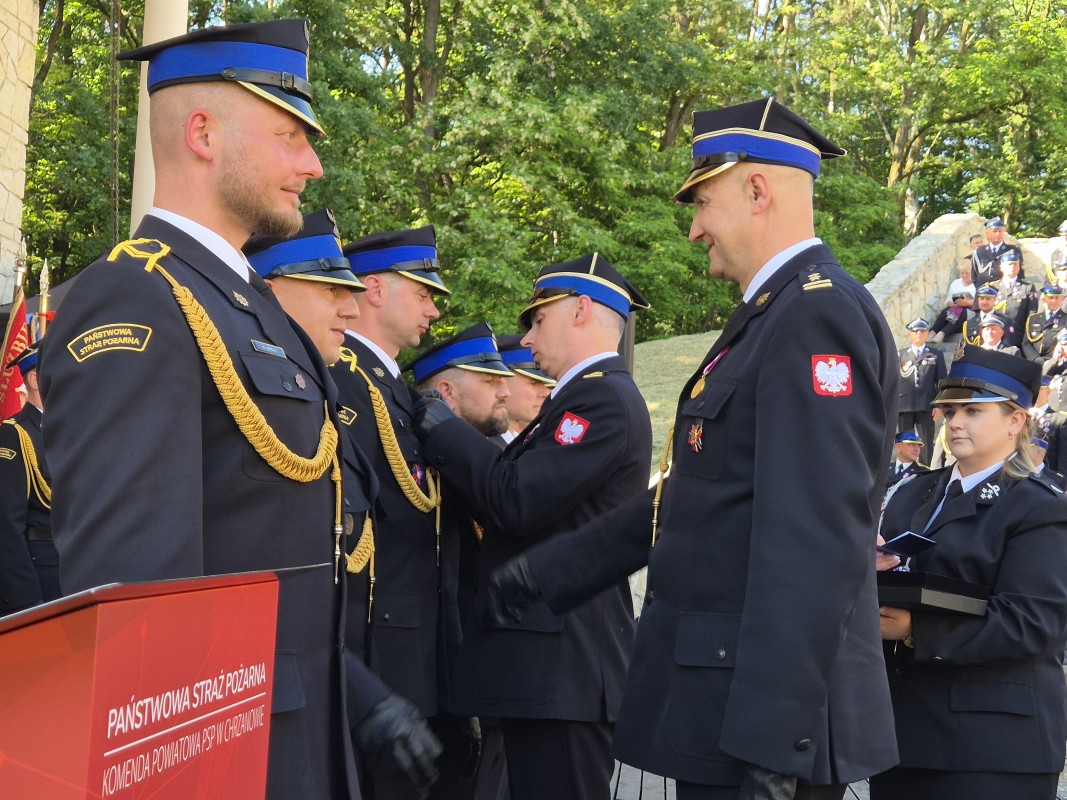 Podczas Powiatowego Dnia Strażaka w Wygiełzowie