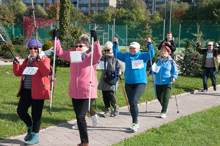 Maszerowali po Puchar Ziemi Chrzanowskiej w Nordik Walking