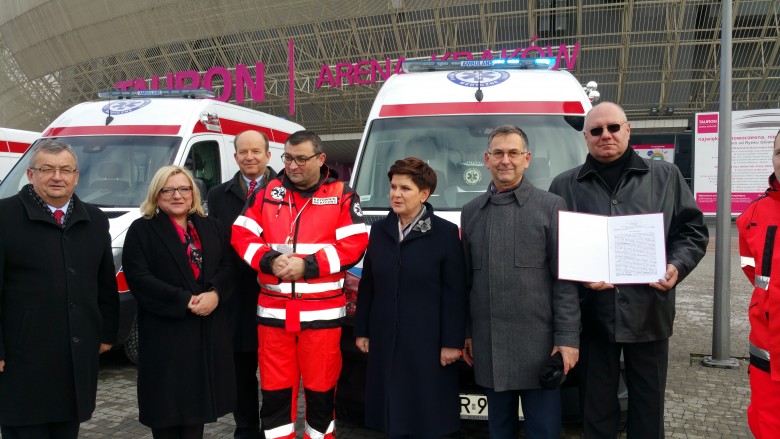 Chrzanowska lecznica ma nową karetkę 