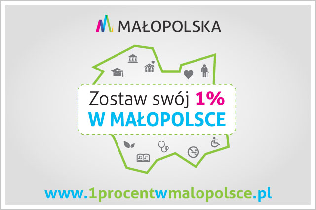 Zostaw 1% w Małopolsce