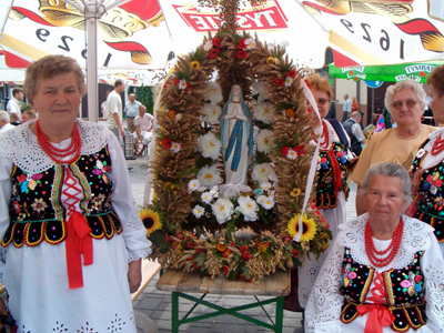 VII Dożynki Województwa Małopolsksiego w Tuchowie