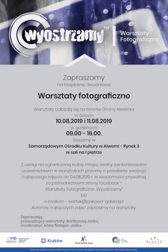 Trwają zapisy na warsztaty fotograficzne w Alwerni