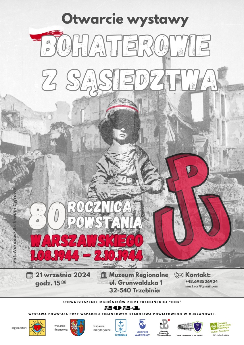 Plakat reklamujący wystawę 