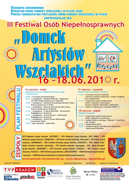 Domek Artystów Wszelakich po raz trzeci