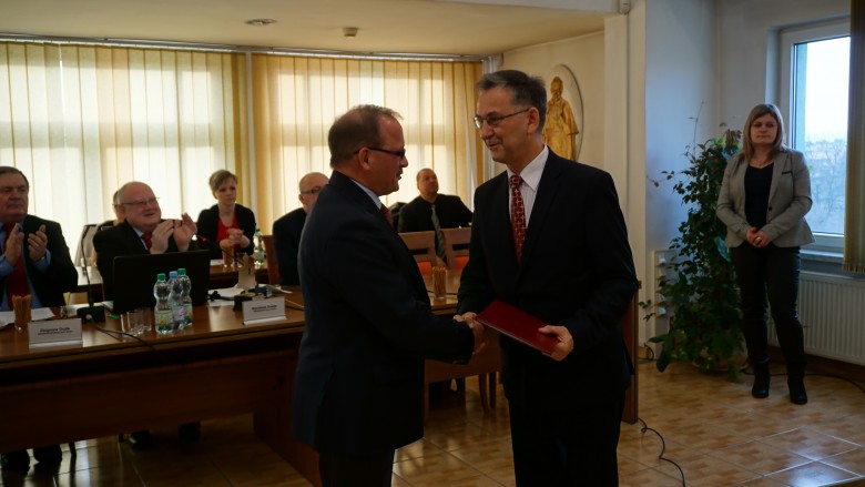 Podziękowania za wieloletnią pracę na stanowisku zastępcy dyrektora ds. lecznictwa 