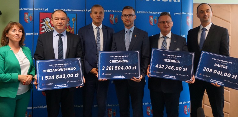 Powiat chrzanowski otrzymał dofinansowanie na przebudowę dróg w gminach: Libiąż i Alwernia  