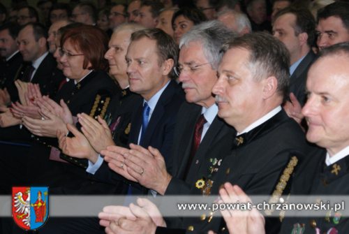 Libiąskich górników odwiedził Donald Tusk