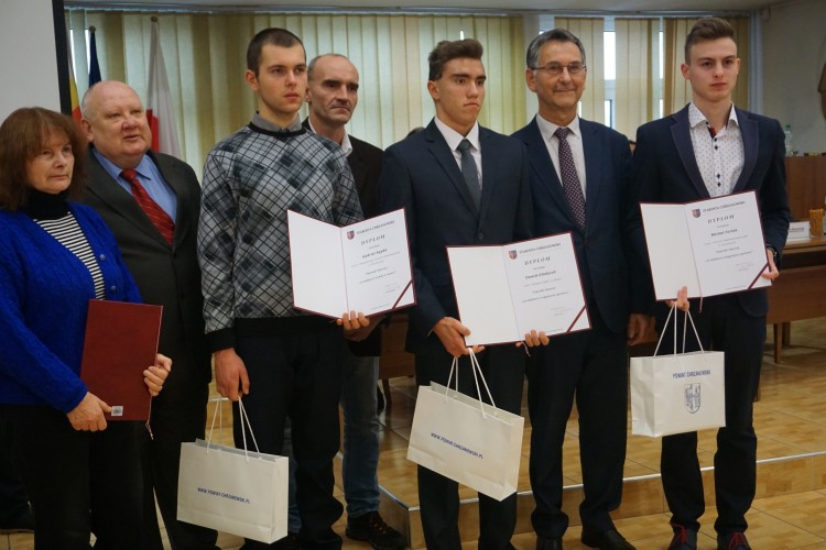 Uczniowie nagrodzeni za pracowitość, uzdolnienia i umiejętności 