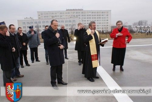 Chrzanowski szpital ma nowe lądowisko