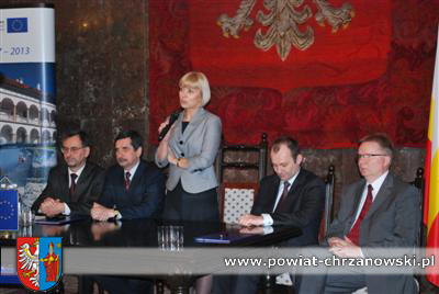Wizyta Pani Minister Elżbiety Bieńkowskiej w Chrzanowie &#8211; Umowy w ramach MRPO podpisane !!!