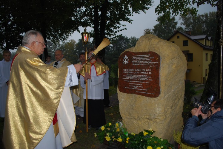 Rospontowa wspominała wizytę Karola Wojtyły 