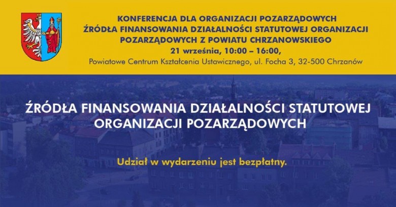 Zapraszamy na konferencję dla organizacji pozarządowych 