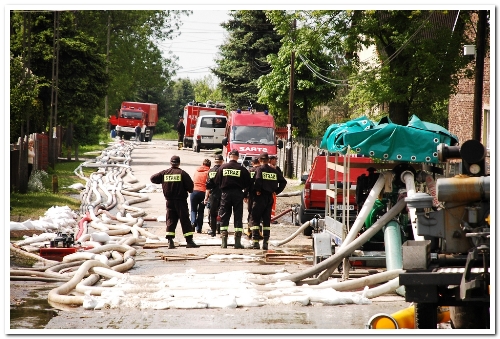 Drogi powiatowe zniszczone po powodzi