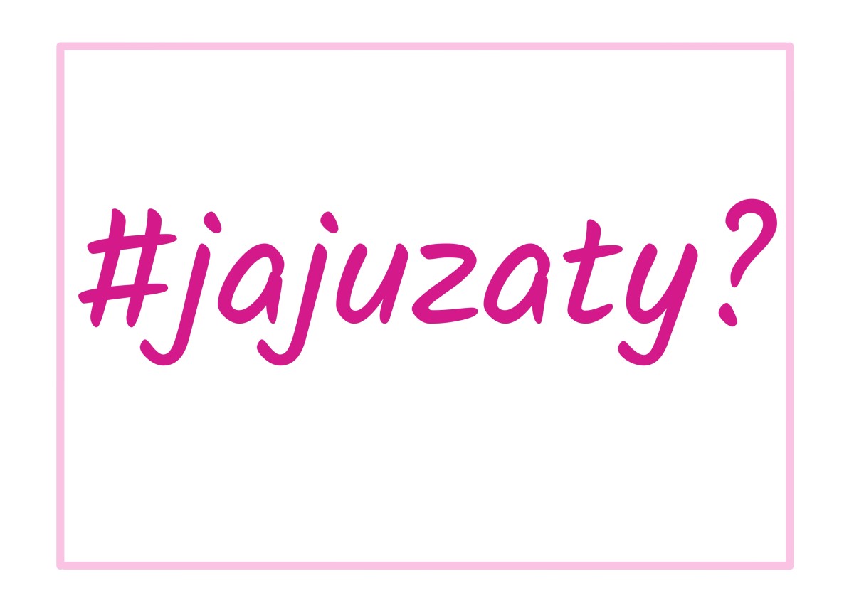 Baner różowy z napisem Różowy Październik 