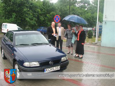 Przekazanie samochodu Hospicjum