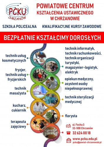 PCKU zaprasza na bezpłatne zajęcia