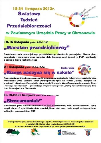 Światowy Tydzień Kariery w chrzanowskim urzędzie pracy 