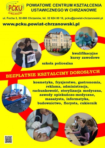 Na naukę nigdy nie jest za późno. Zapisz się do PCKU w Chrzanowie