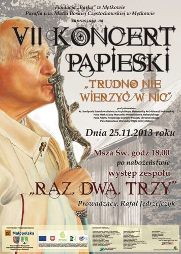 Mętków zaprasza na VII Koncert Papieski 