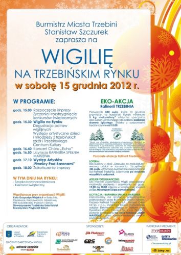 WIGILIA NA TRZEBIŃSKIM RYNKU