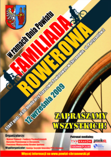 Zapraszamy na Rajd - Familiadę Rowerową