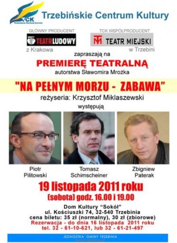 PREMIERA TEATRALNA  w Trzebini