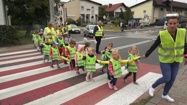 Bezpieczny przedszkolak na drodze