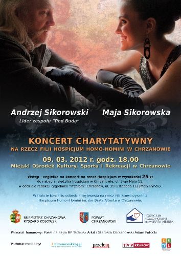 Wybierz się na koncert charytatywny na rzecz chrzanowskiego hospicjum